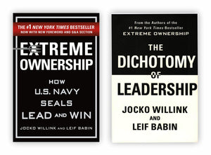 2 Books Collection Set By Jocko Willink [Extreme Ownership & The Dichotomy Of Leadership]